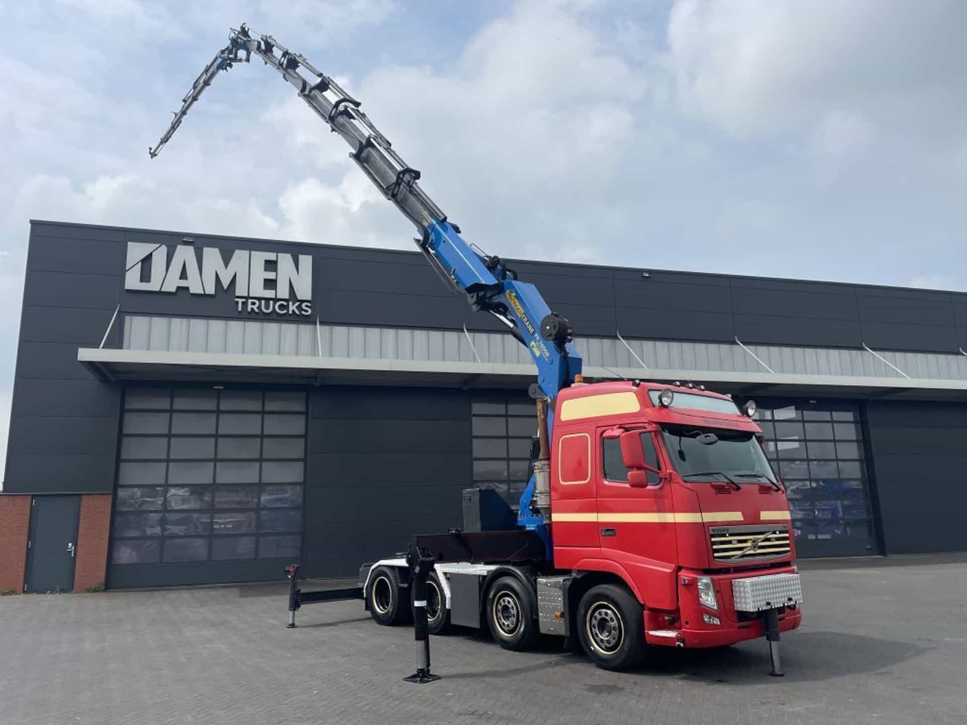 Volvo FH 500 8x4 Palfinger PK 74002 F + JIB PJ 125 E