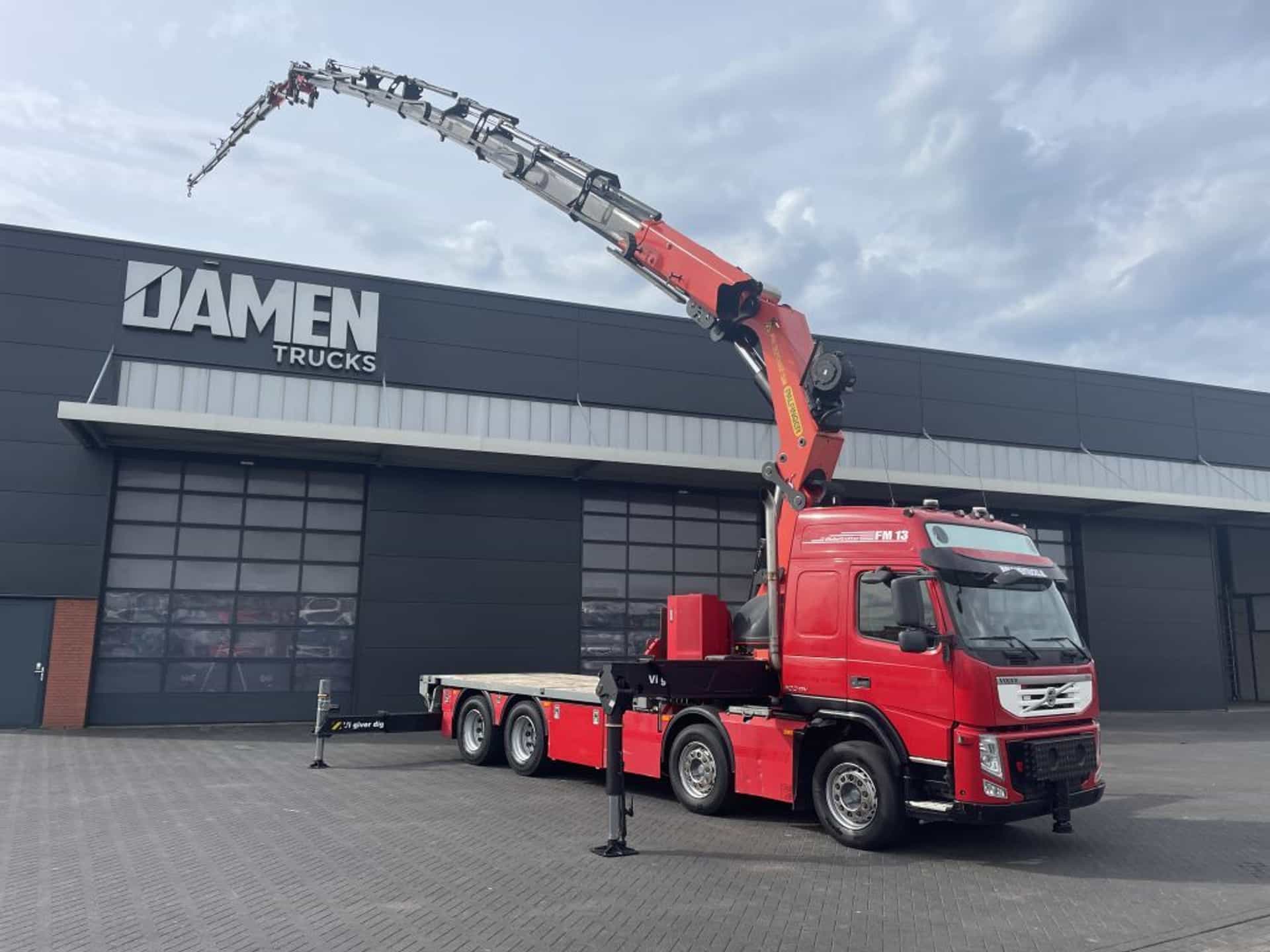 Volvo FM 500 EEV 8x4 Palfinger PK 92002-SH G + JIB PJ 125 E