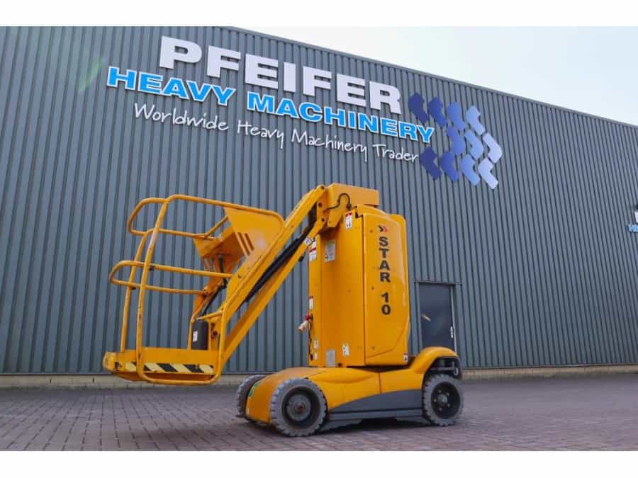 Haulotte STAR 10 As-Is, Electric, 10m Working Height, 3m Re