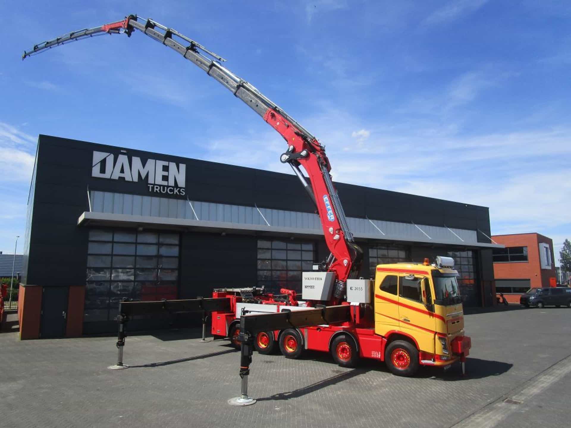 Volvo FH 16.750 10x4 EFFER 2655 + JIB 6S + MINI JIB 3S