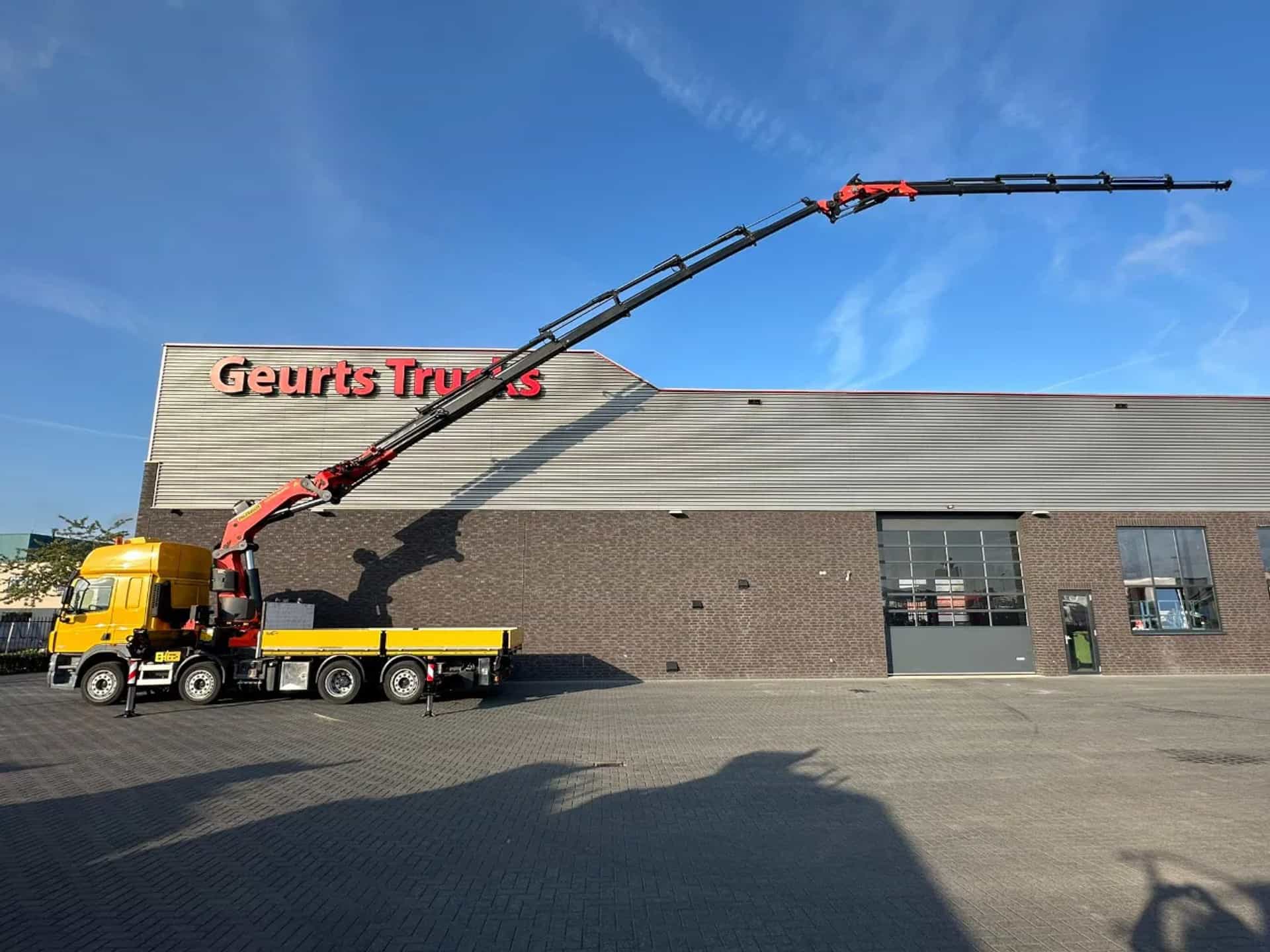 DAF  CF 85.510 8X2 + PALFINGER PK 78002-SH F + JIB PJ125 E KRAAN/KRAN.CANE/GRUA