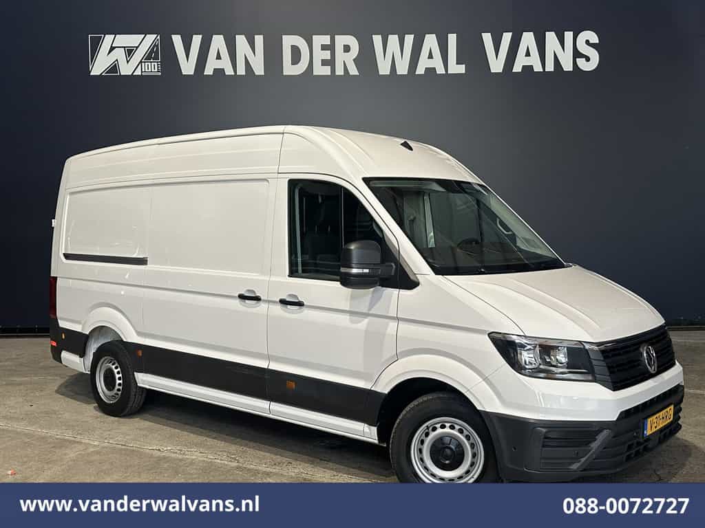 Volkswagen Crafter 2.0 TDI 140 pk L3H3 L2H2 Euro6 Airco | Camera | Navigatie | Apple Carplay | Massagestoel Android Auto, Parkeersensoren, 3000kg trekvermogen