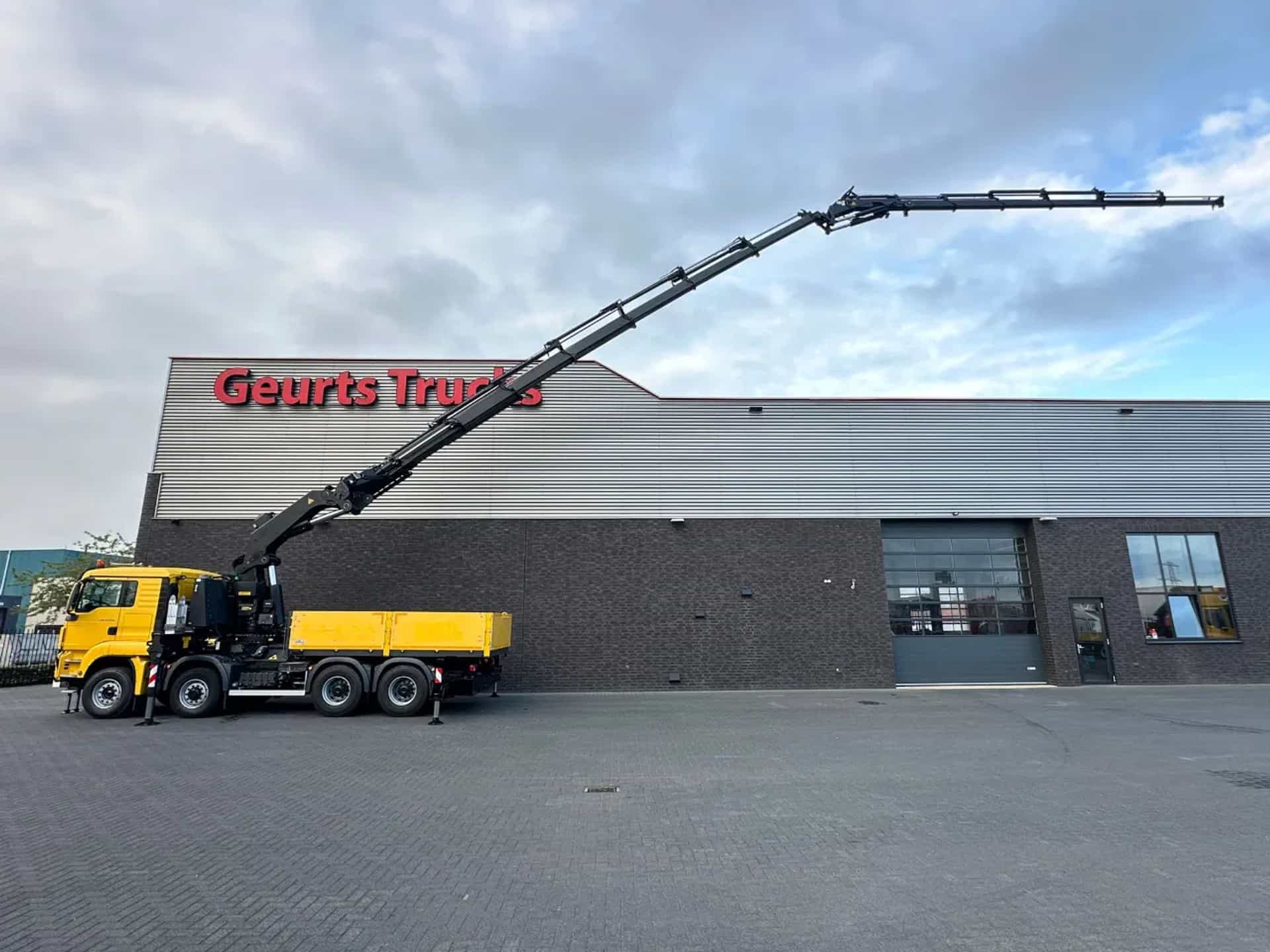 MAN  TGS 35.480 8X6H + PALFINGER PK 85002 F + JIB PJ170E KRAAN/KRAN/CRANE/GRUA