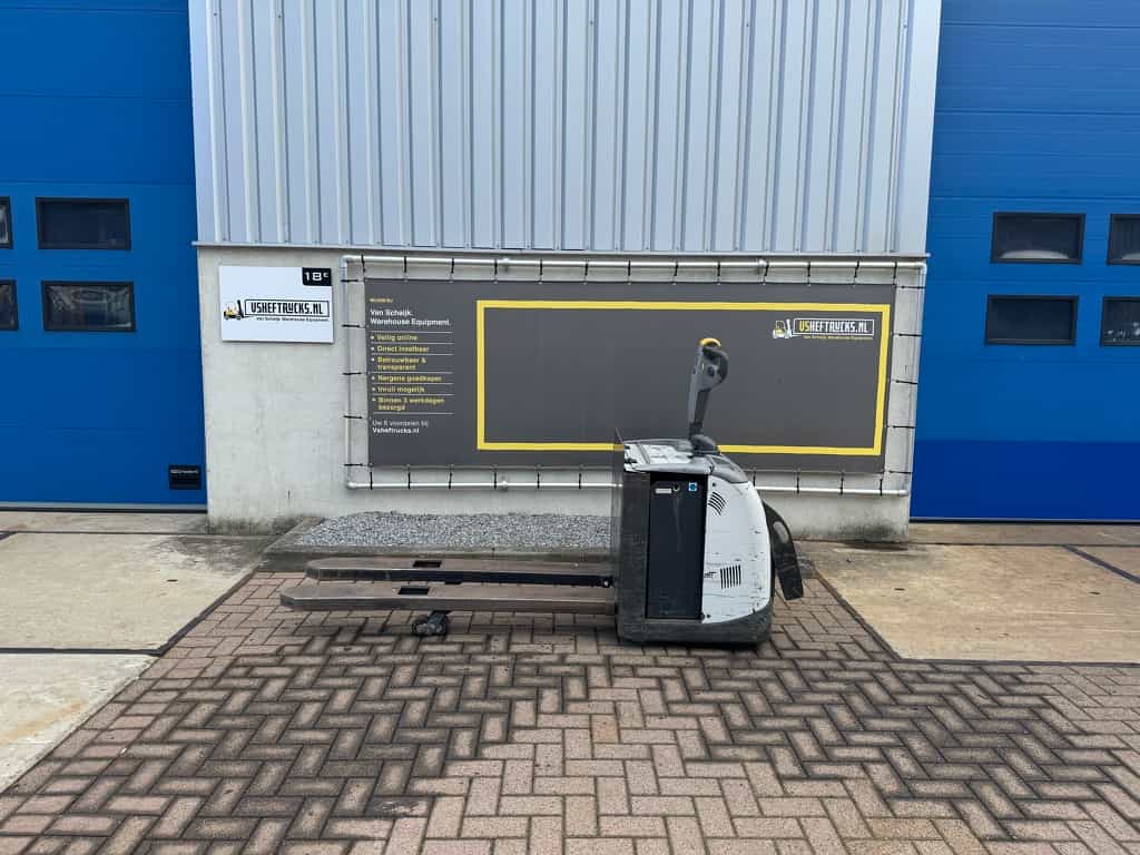VS-21765 Elektrische meerijd palletwagen lepels 1600mm
