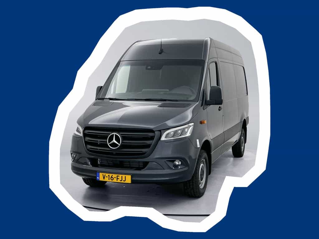 Mercedes-Benz Sprinter 319 1.9 CDI 366 L2H2 9G-Automaat Nieuw BPM Vrij LED Navigatie Achteruitrijcamera