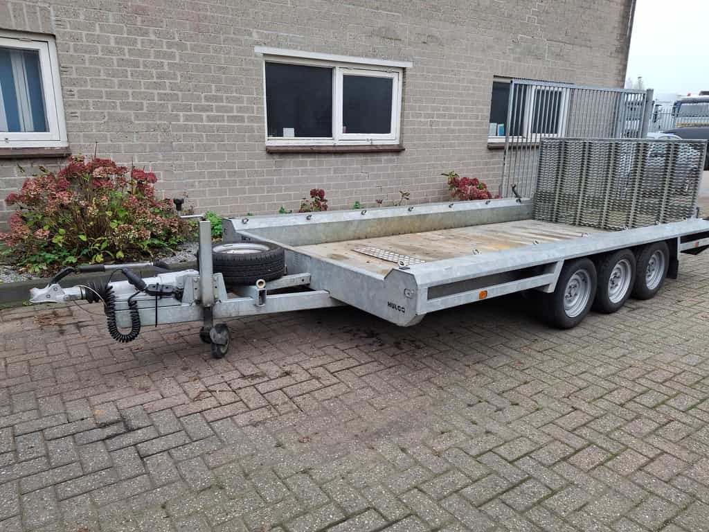 HULCO Terrax-3 machinetransporter minigraver transporter dieplader
