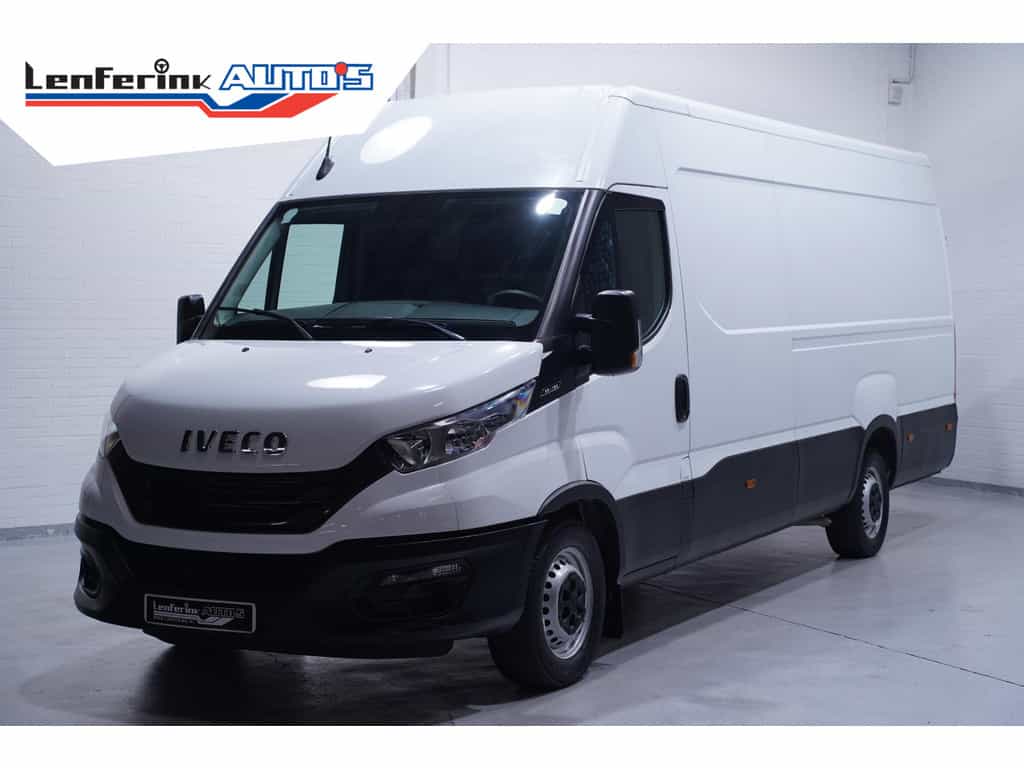 Iveco Daily 35S16 160 pk L4H2 XXL Airco ECC, va 359,- p/mnd Laadruimte Pakket, DAB+. PDC achter, 3-Zits