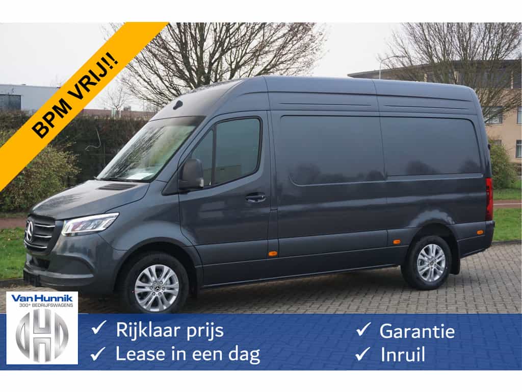 Mercedes-Benz Sprinter 319CDI Select L2H2 BPM VRIJ!! 10.25" Mbux, ACC, LED, 17" LM!! NR. 686