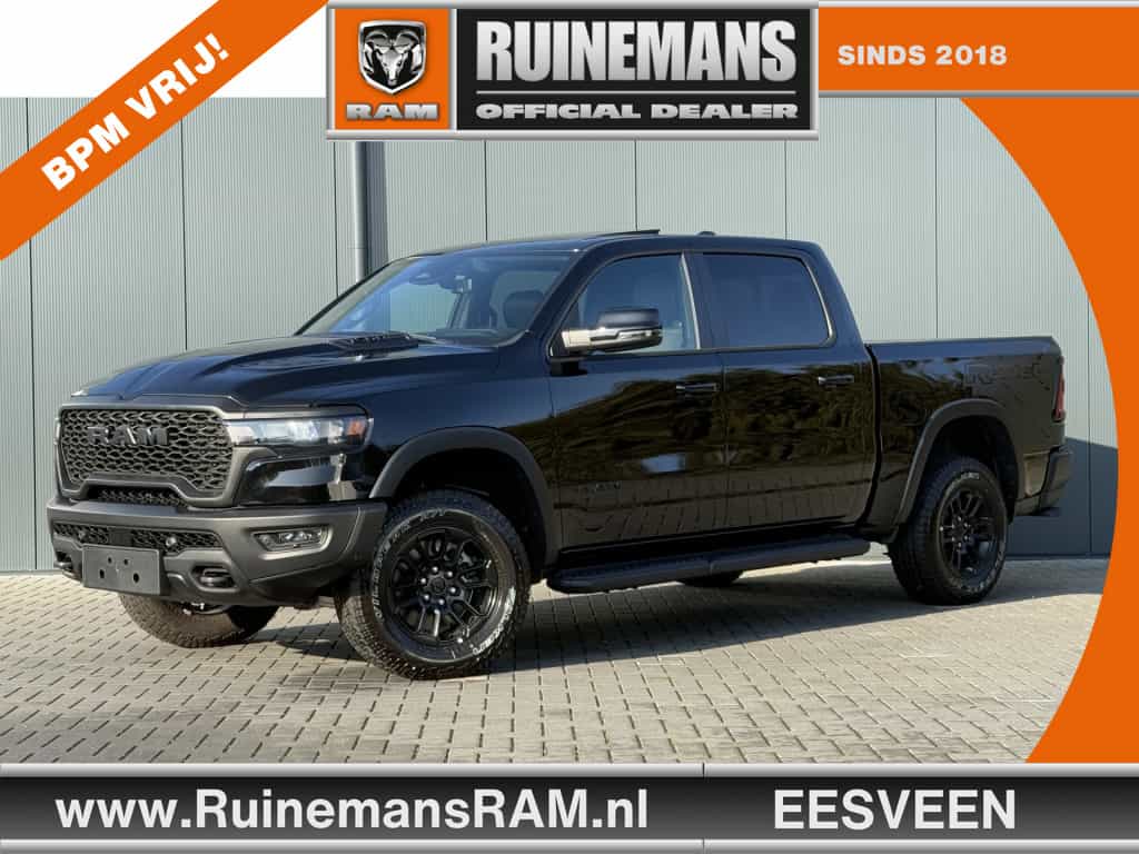 Dodge Ram 1500 3.0 420 PK REBEL PREMIUM / LUCHTVERING / 2025 MODEL / NIGHT EDITION / PANO / 360 CAMERA / TREKHAAK / 3500 KG AHG