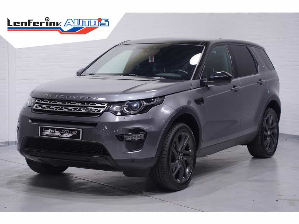 Land Rover Discovery Sport 2.0 TD4 150 pk Grijs Kenteken 2-Zits Navi, Camera, Leder Zwart, 20" LMV, Elek. Stoelen