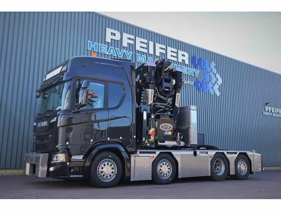 Scania R540 B8X2 With Cormach 110tm Crane Scania 110000-E