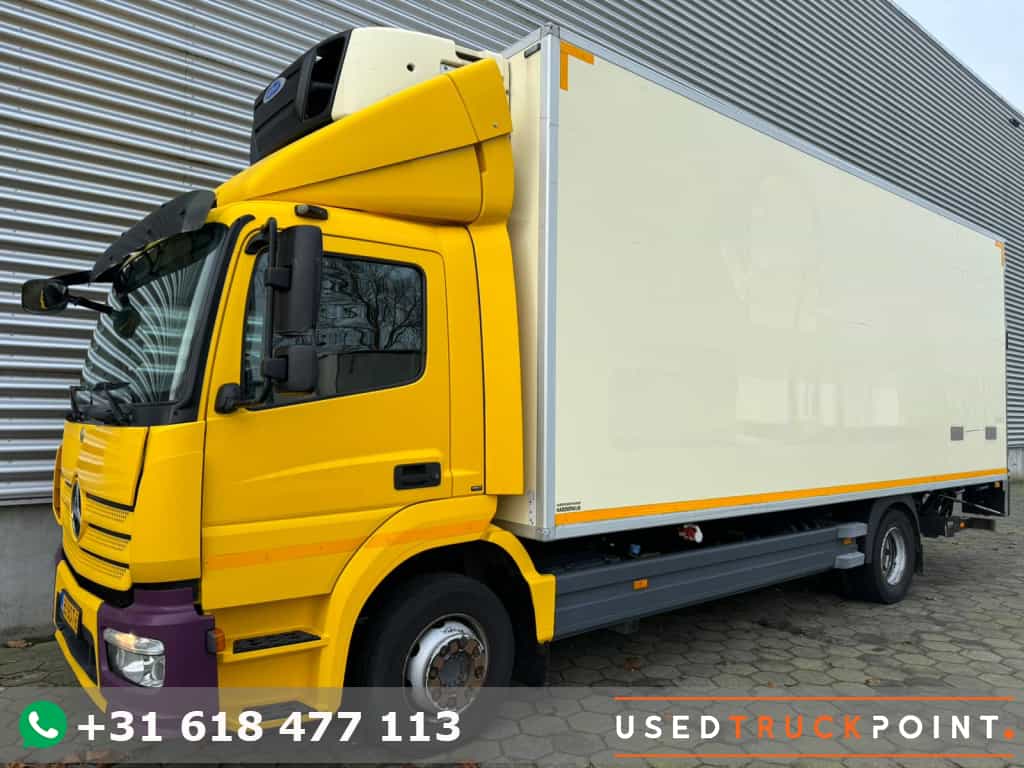 Mercedes-BenzATEGO 1218 / Carrier / Euro 6 / Klima / Tail Lift / Diesel + Elctro / NL Truck 