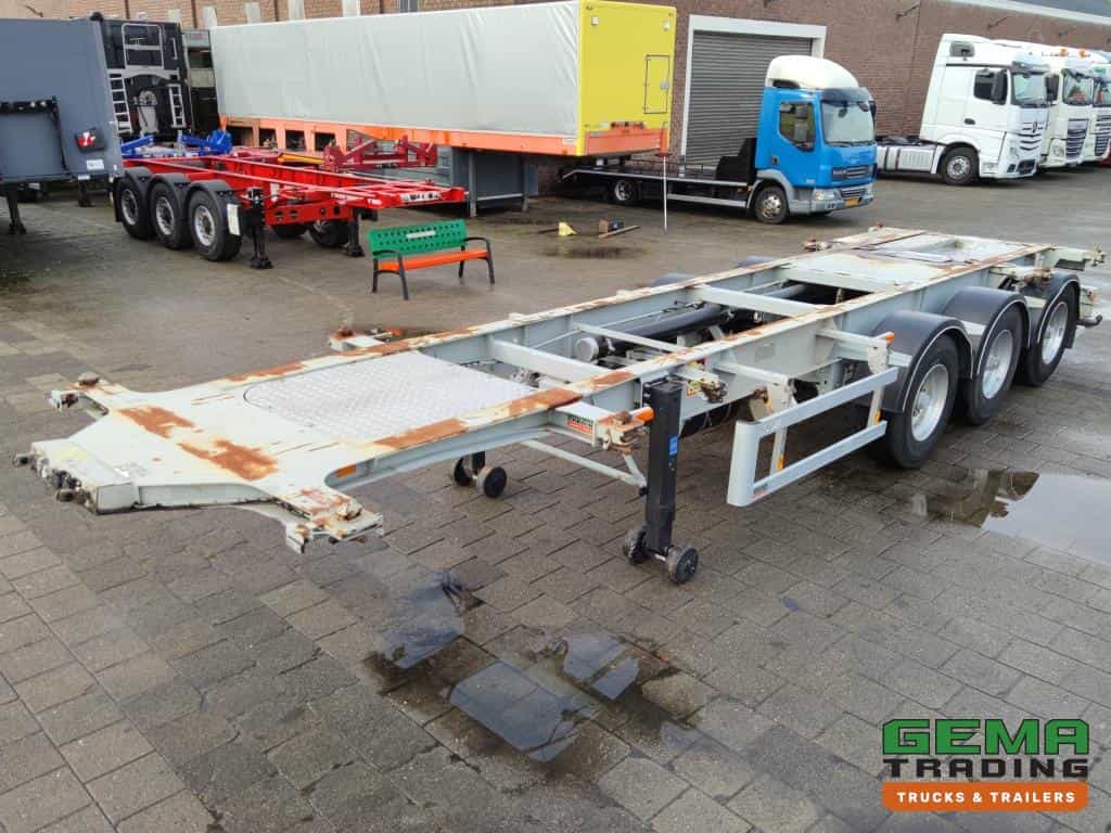 Burg BPO 12 27 3-Assen BPW Trommelremmen - ADR 20-30FT TANK/SWAP (O1254)