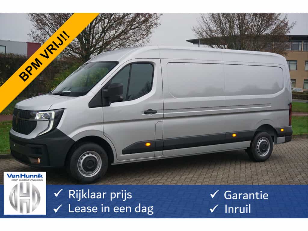 Renault Master T35 170PK L3H2 BPM VRIJ!! 10" R-Link Navi, Camera, LED 270Gr Deur!! NR. 650
