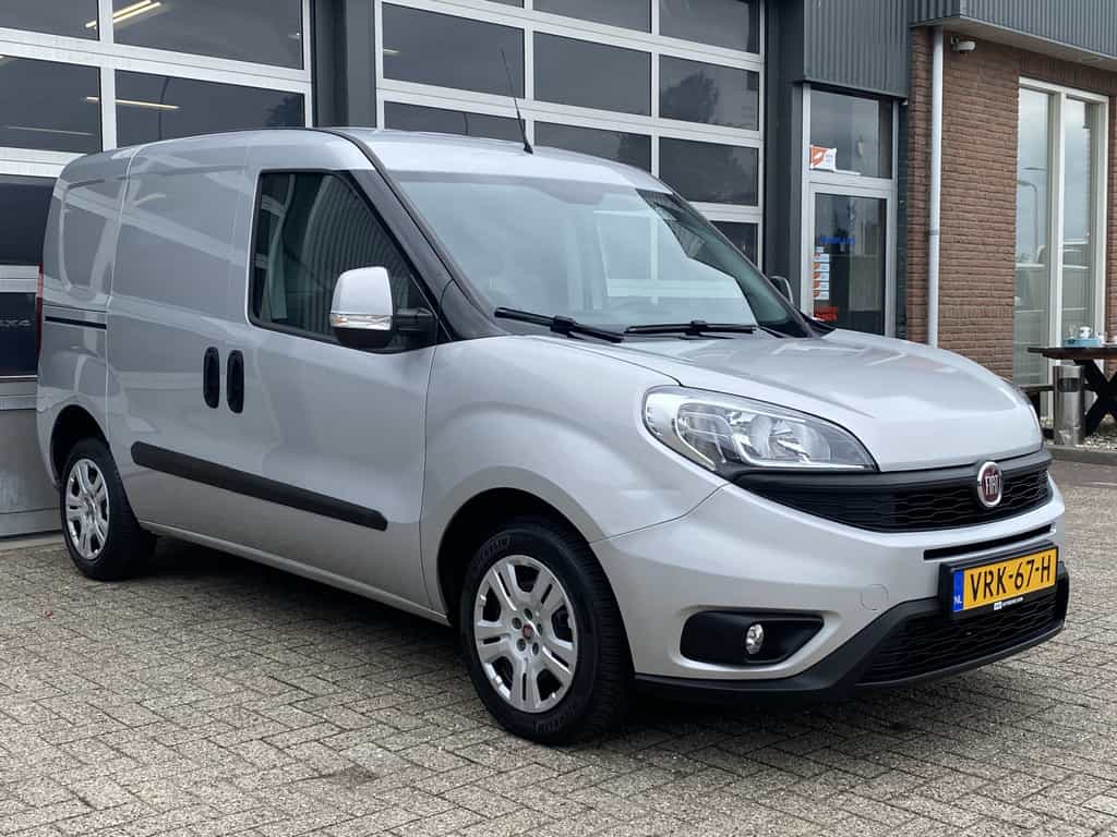 Fiat Doblò Cargo 1.3 MJ L1H1 SX 20x op voorraad Btw en Bpm vrij Airco Cruise controle Navigatie Tussenschot Parkeerhulp achter 1e eigenaar Ex overheid Euro 5 Marge