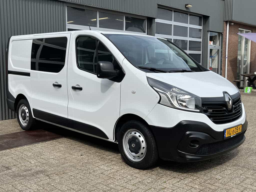 Renault Trafic 1.6 dCi L1H1 Airco Cruise control Parkeersensoren achter 3-Persoons Navigatiesysteem Achterruitrij camera 1e eigenaar Euro 5 Bpm vrij voor particulier gebruik!! Kantoorinrichting