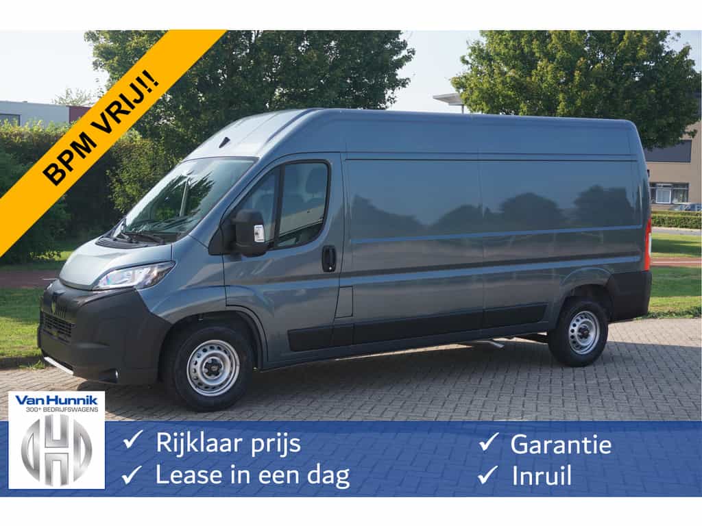 Peugeot Boxer 35+ Heavy 2.2HDI 180PK EAT8 Automaat L3H2 BPM VRIJ!! 10" Navi, Clima, Cam, 270º Deur!! NR. A617*