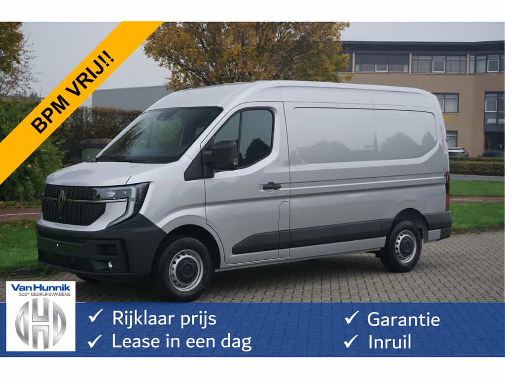 Renault Master T35 170PK L2H2 BPM VRIJ!! 10" R-Link Navi, Camera, LED!! NR. 507