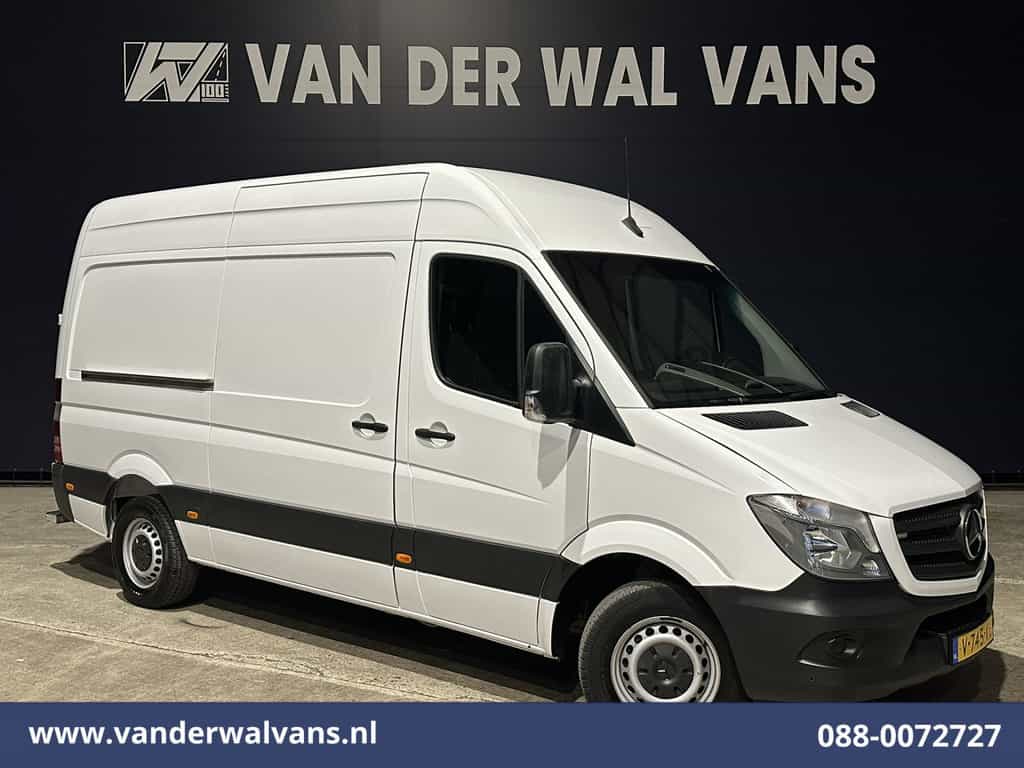 Mercedes-Benz Sprinter 316 CDI 163pk L2H2 Euro6 Airco | 2800kg trekhaak | Navigatie | Cruisecontrol, Parkeersensoren