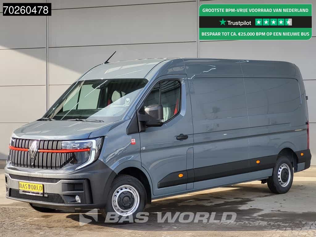 Renault Master 150PK L3H2 NEW MODEL 2025! 150PK Camera Parkeersensoren Airco Carplay 12m3 Airco Cruise control