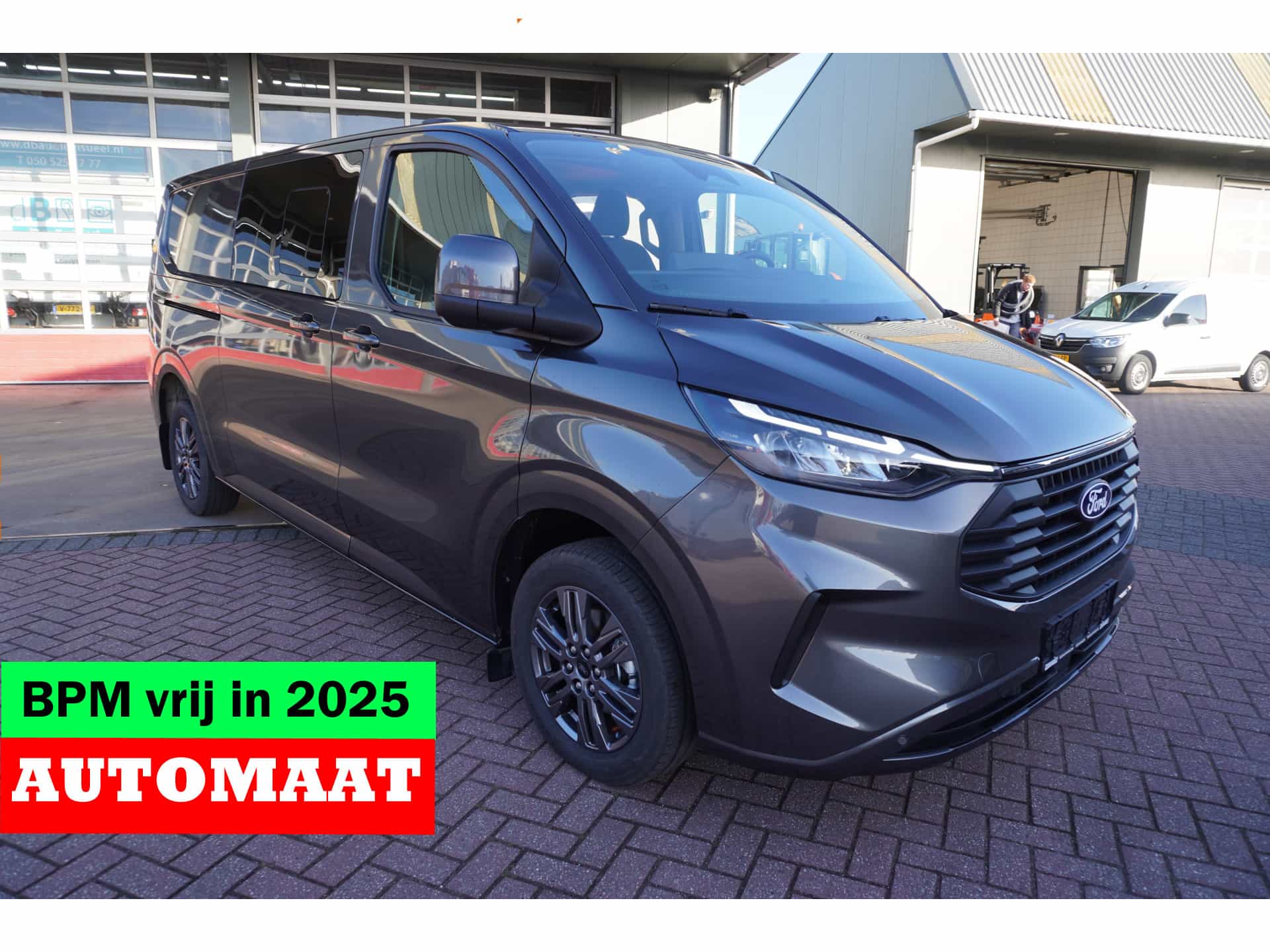 Ford Transit Custom 320L 2.0 TDCI 170PK L2H1 Limited DubbelCabine Automaat Schuifdeur L/R