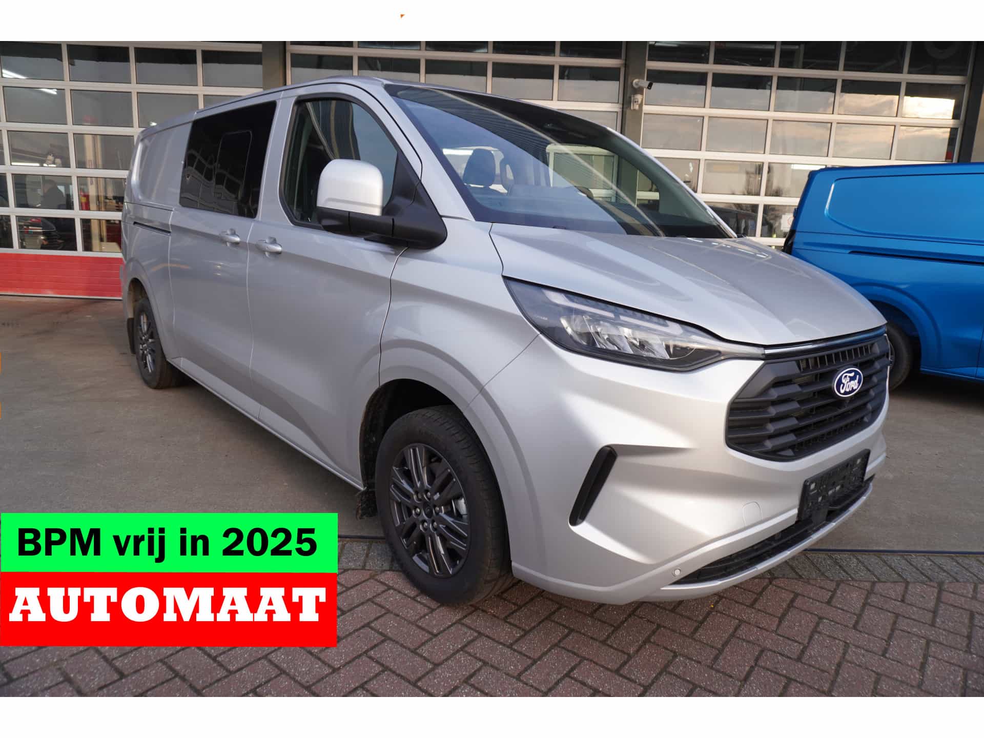 Ford Transit Custom 320L 2.0 TDCI 170PK L2H1 Limited DubbelCabine Automaat Schuifdeur L/R