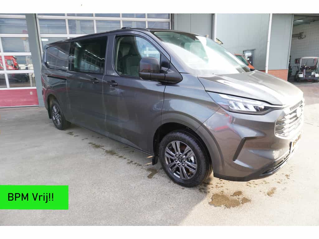 Ford Transit Custom 320L 2.0 TDCI 150PK L2H1 Trend Dubbelcabine Schuifdeur L/R Nr. V135 | Airco | Cruise | Navi | Camera