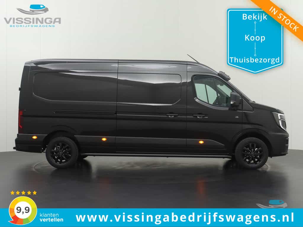 Renault Master L3H2 170 pk Extra luxe Vissinga Special zwart