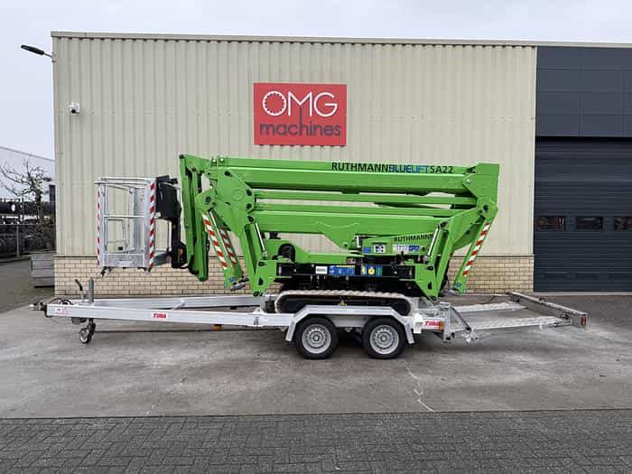 2021 Ruthmann Bluelift SA22, Spin hoogwerker, 22 meter