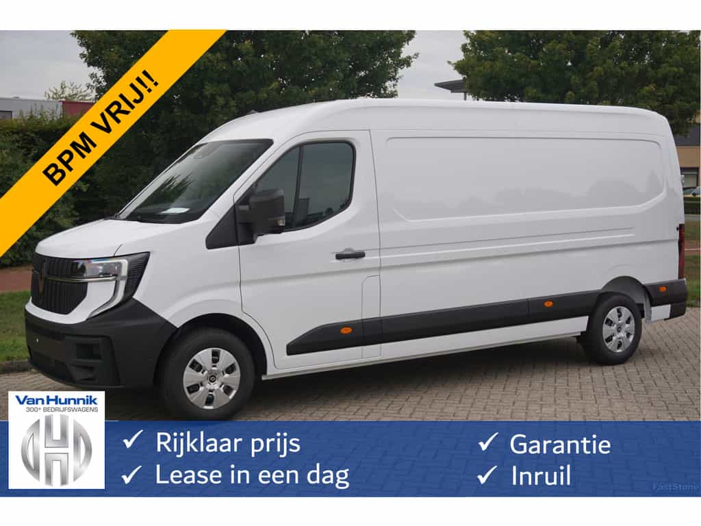Renault Master T35 2.0 150PK Extra L3H2 BPM VRIJ!! 10" R-Link Navi, Camera, Cruise!! NR. 262