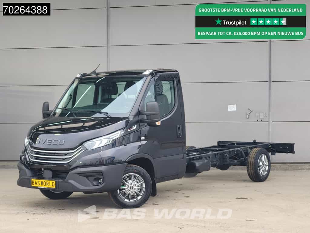 Iveco Daily 35S18 Automaat 410WB Chassis Cabine LED Navi ACC Camera Fahrgestell Airco