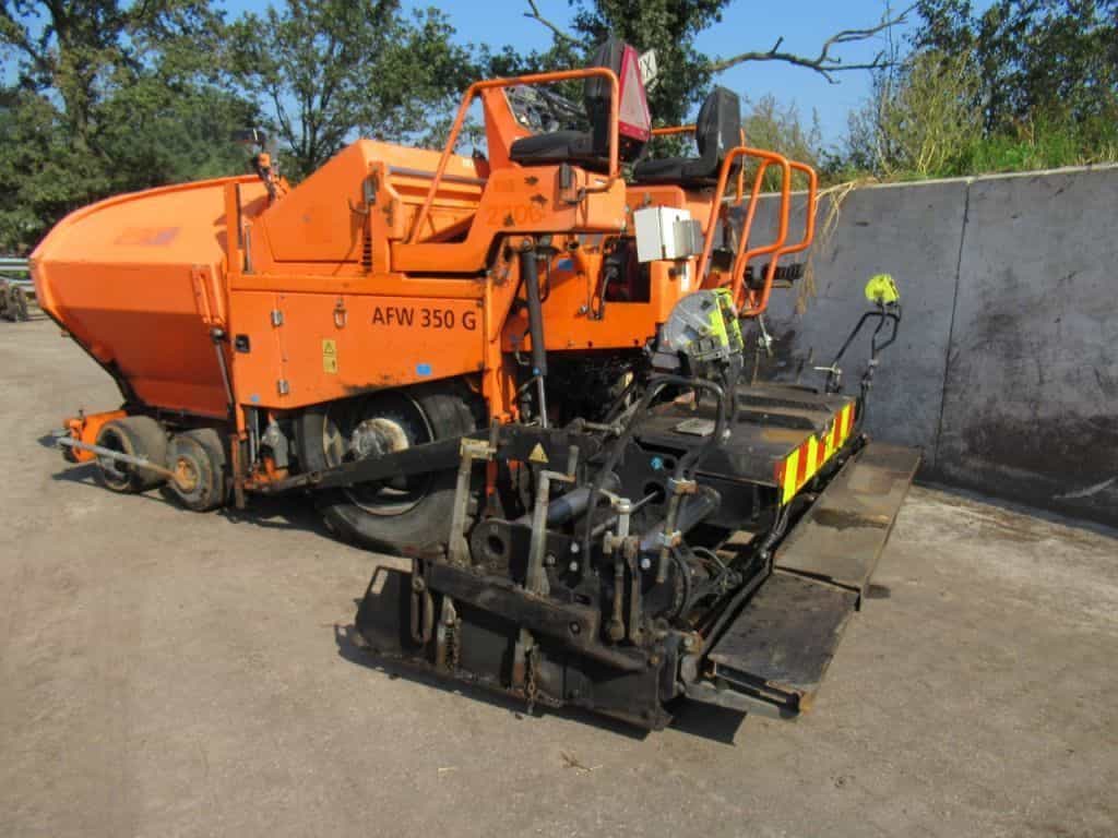 Ammann AFW350 G wheel asphalt paver