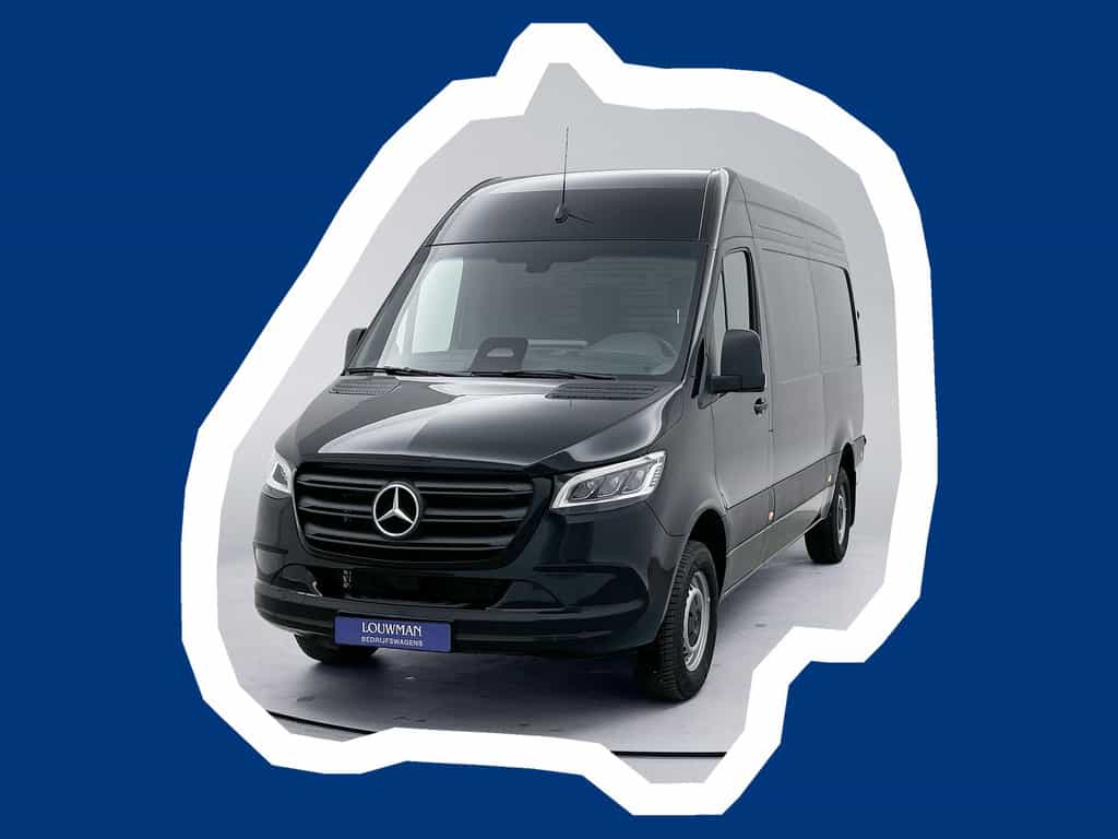 Mercedes-Benz Sprinter 317 1.9 CDI L2H2 3500KG trekgewicht BPM-Vrij Direct Leverbaar Navigatie LED Achteruitrijcamera