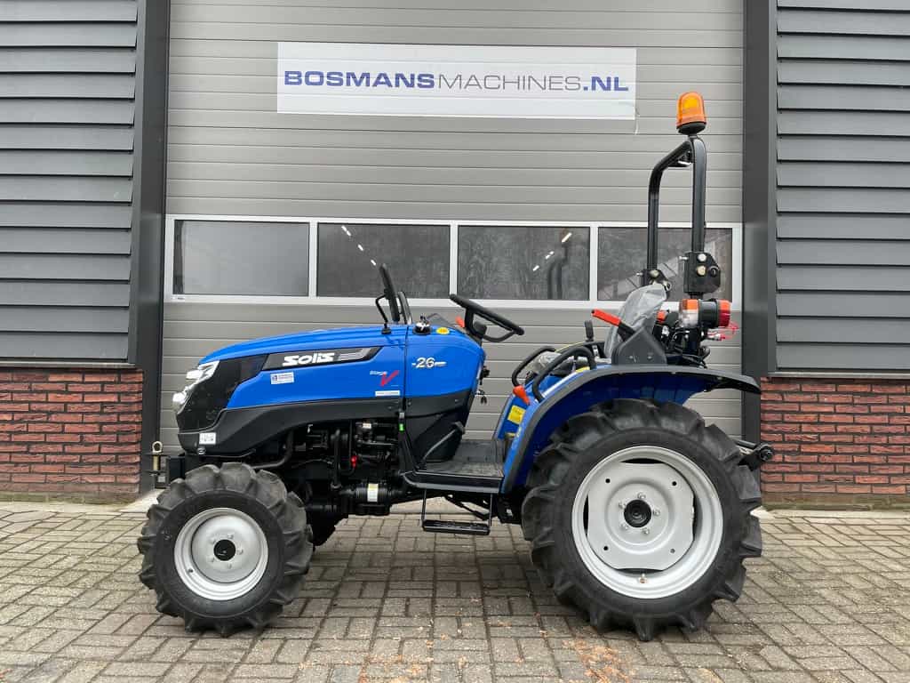 Solis 26 4WD 25 PK minitractor NIEUW €152 LEASE
