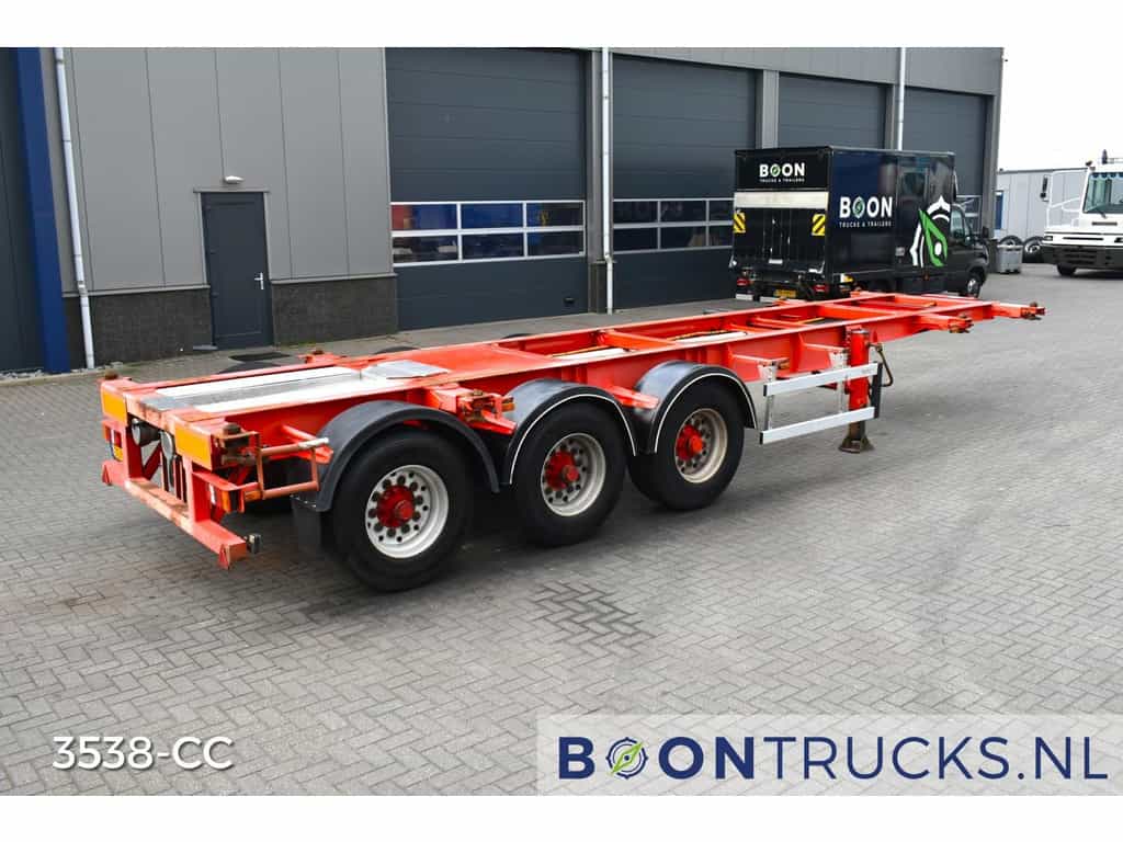 Burg BPO 12-27 CCXGX-00 TANK CHASSIS | 20-30ft *  3800 Kg * NL TRAILER