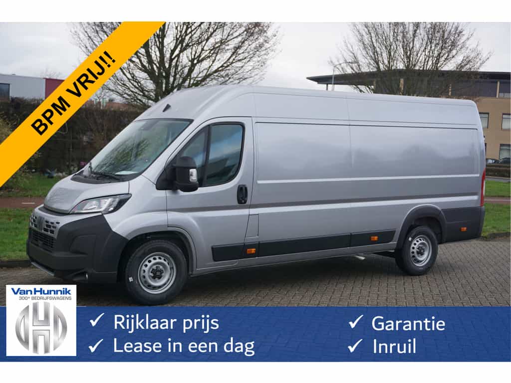 Fiat Ducato Maxi 35 2.2 180PK L4H2 EAT8 AUT BPM VRIJ!! Clima, 10" Navi, Camera, 270° Deuren!! NR. 162