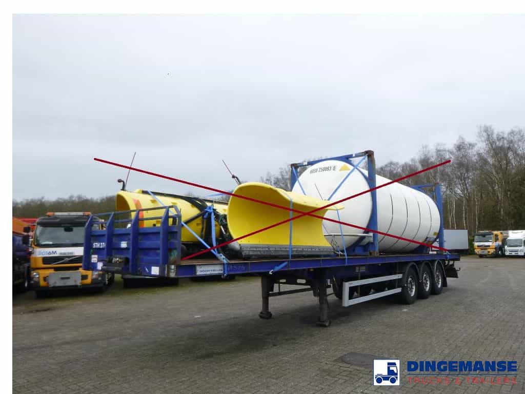 Tirsan 3 axle Platform trailer
