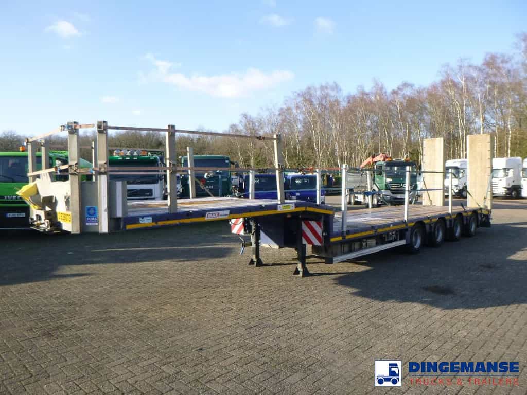 Faymonville 4-axle semi-lowbed trailer 60 t + ramps