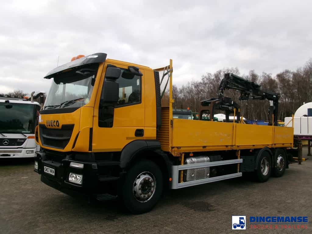 Iveco Stralis 310 6x2 Euro 6 + Atlas 105.2 crane