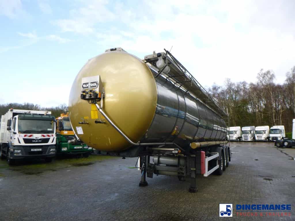 Van Hool Chemical tank inox 30 m3 / 1 comp ADR 12/03/2024