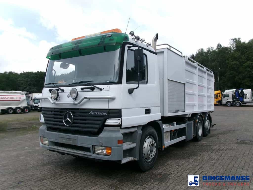 Mercedes Actros 2535 6x2 vacuum tank Saugbagger