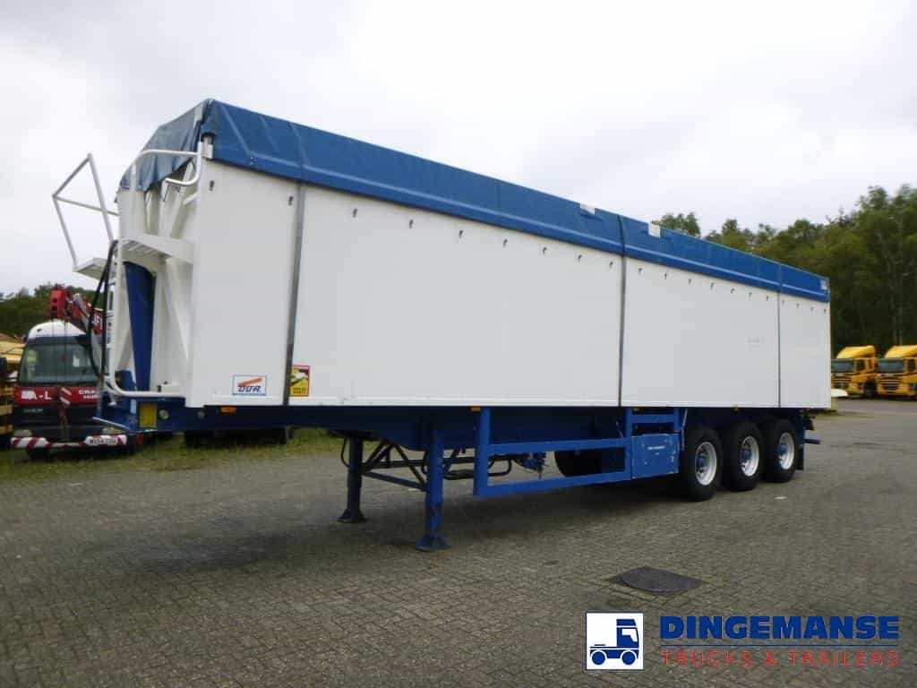 OVA Tipper trailer alu 60 m3 + tarpaulin