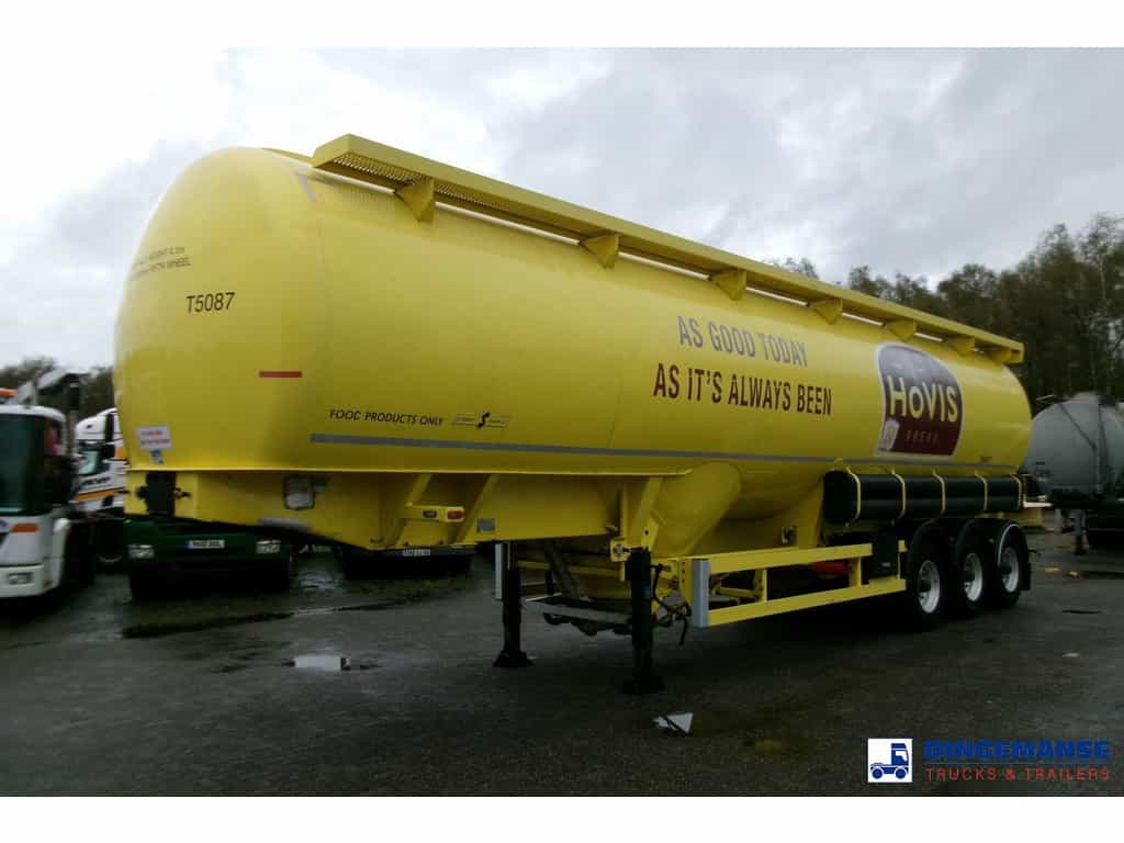 Spitzer Powder tank alu 56 m3 / 1 comp (food grade)