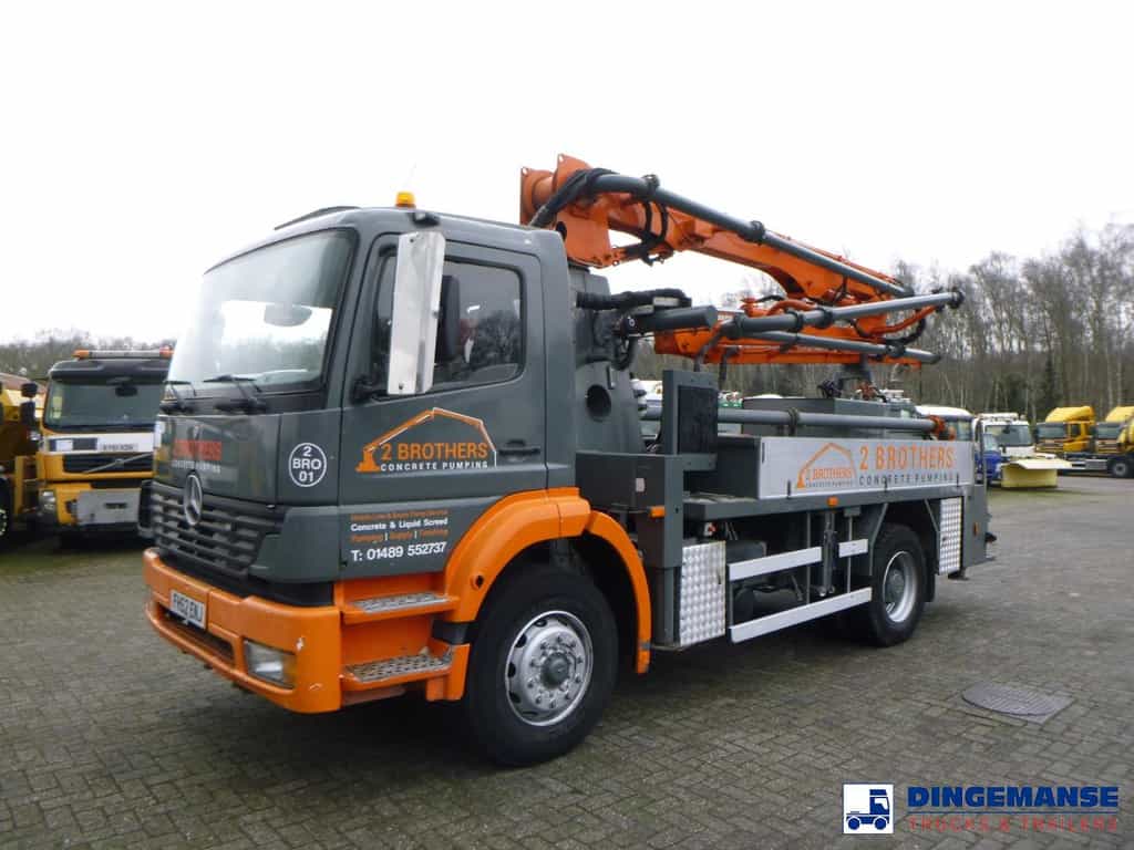 Mercedes Atego 1823 4x2 Putzmeister concrete pump 16 m