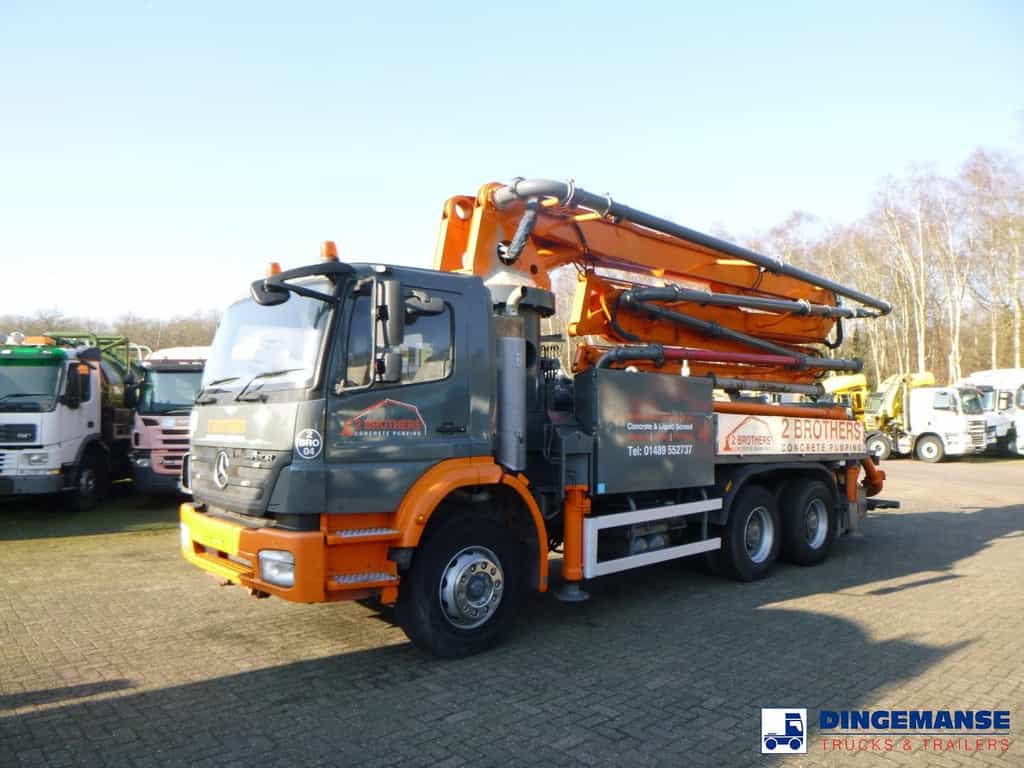 Mercedes Axor 2633 6x4 RHD Sermac SCL 130 concrete pump 32 m