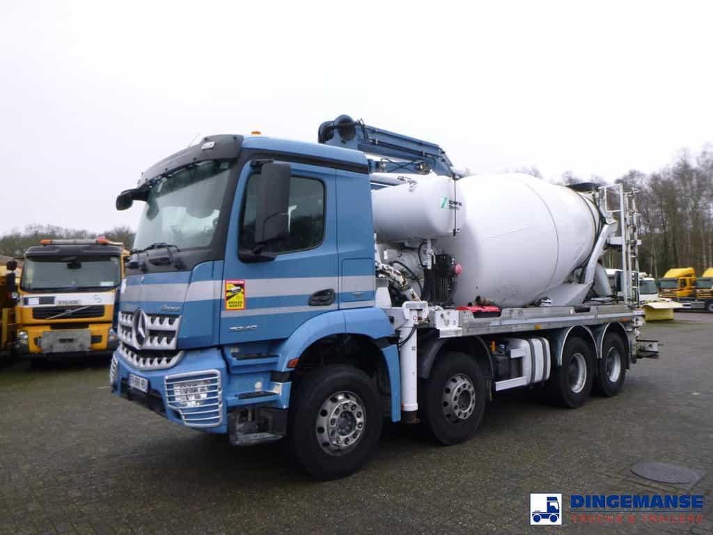 Mercedes Arocs 3240 8x4 Schwing-Stetter pump / mixer