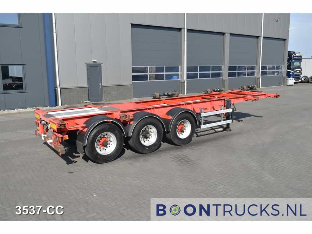 Burg BPO 12 27 CCXGX 01 TANK CHASSIS | 20-30ft * 3850 Kg * ADR * NL TRAILER