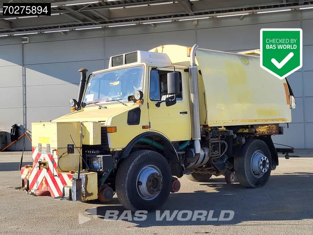 Mercedes Unimog 1650 4X4 Assaloni Vaccuum truck 4x4 Railway Manual Euro 2