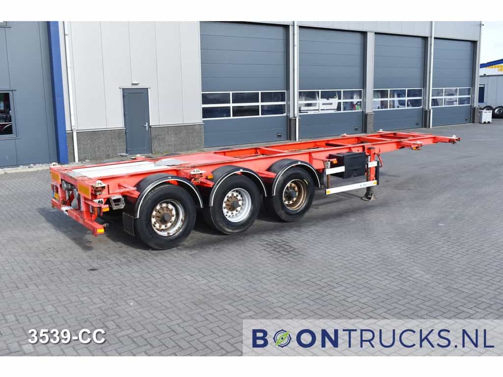 Burg BPO 12-27 CCXGX-00 TANK CHASSIS | 20-30ft * 3800 Kg * NL TRAILER