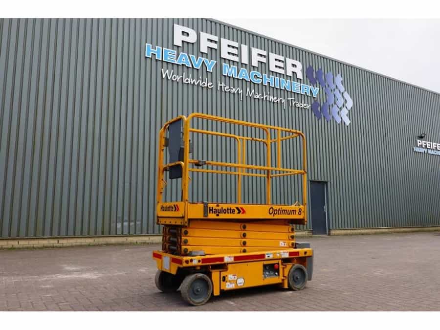 Haulotte Optimum 8AC Electric, 7.77m Working Height, 230kg